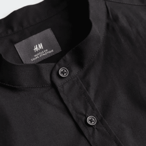 Camisa cuello chino H&M