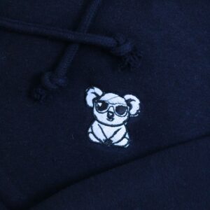 Hoodie Premium Azul Marino Koala
