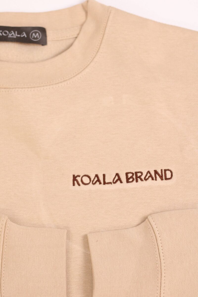 Suéter Premium Beige Cuello Redondo Koala