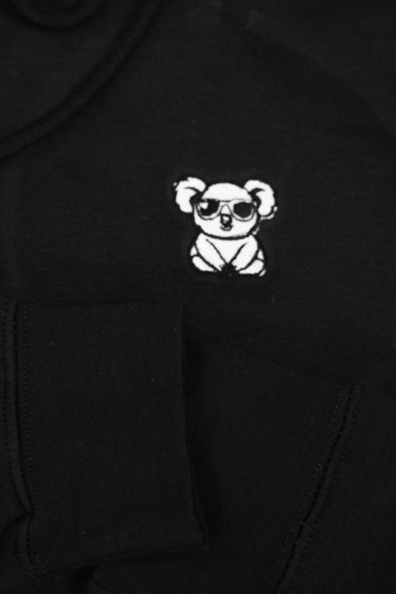 Hoodie Premium Negro Koala