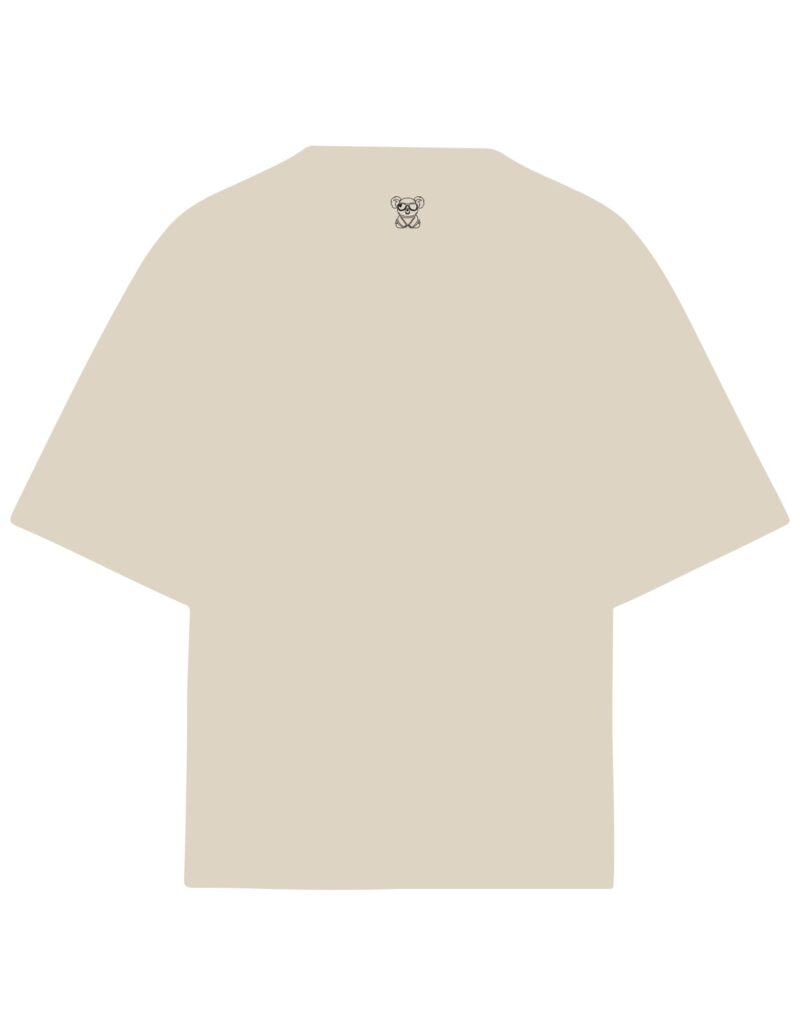Basic Beige Vintage Oversized Koala