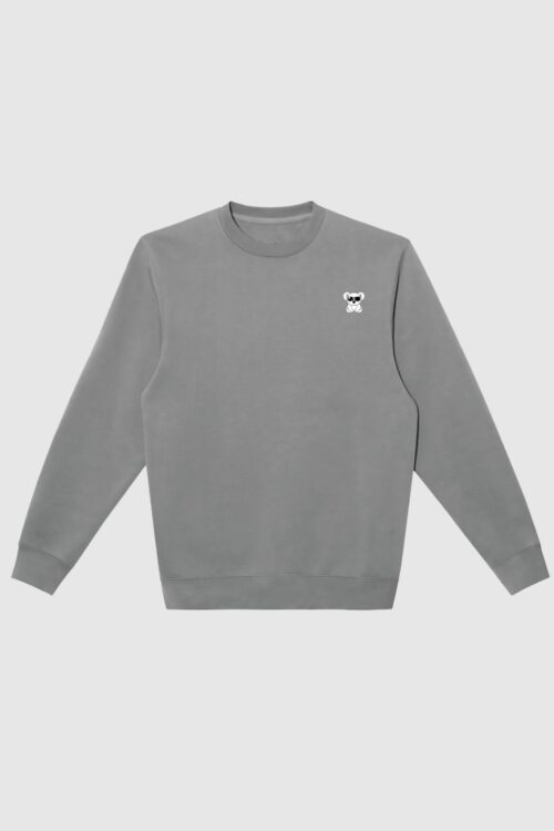 Suéter Premium Gris Cuello Redondo Koala