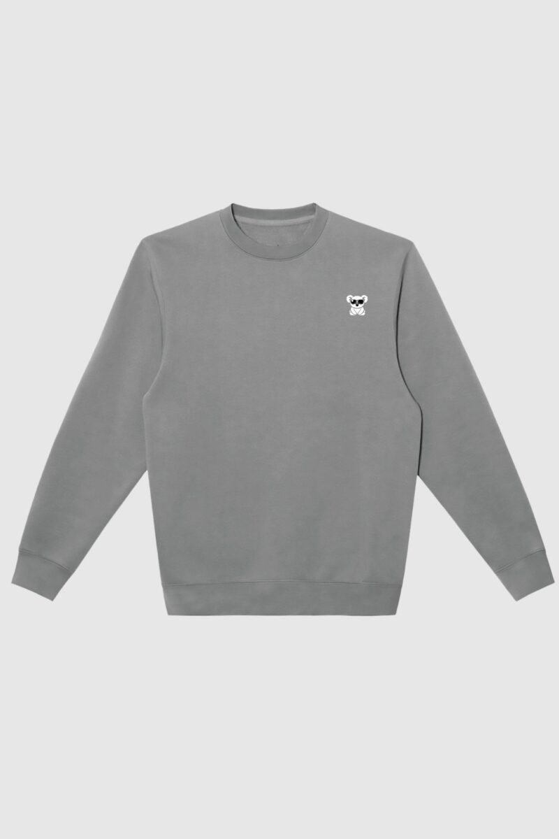 Suéter Premium Gris Cuello Redondo Koala