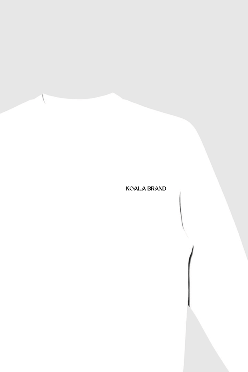 Suéter Premium Blanco Cuello Redondo Koala