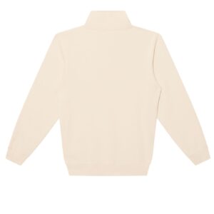 Abrigo Premium Beige Con Medio Cierre