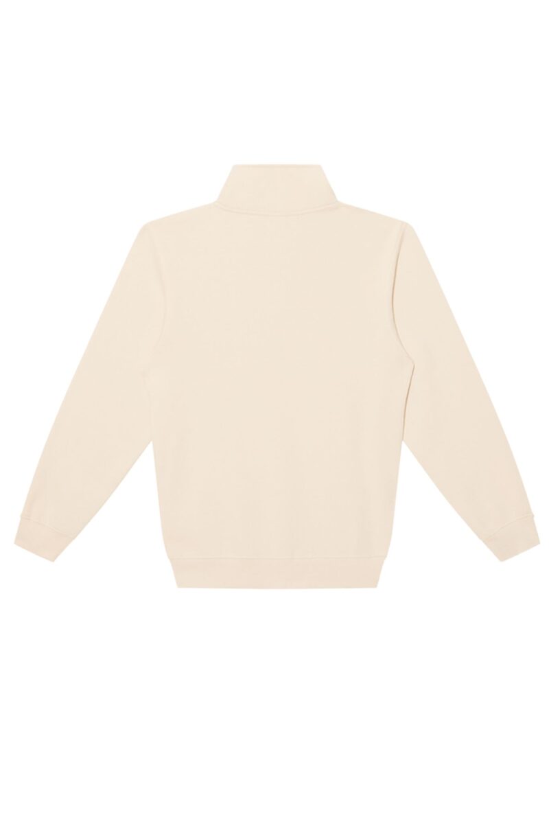 Abrigo Premium Beige Con Medio Cierre