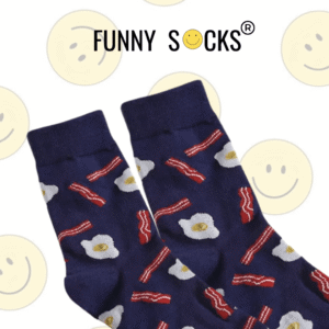 Eggs and bacon | Funny Socks