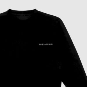 Suéter Negro Cuello Redondo Koala