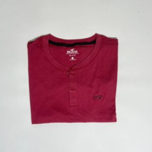 Camiseta lisa con botones