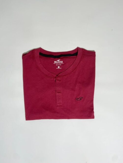 Camiseta lisa con botones