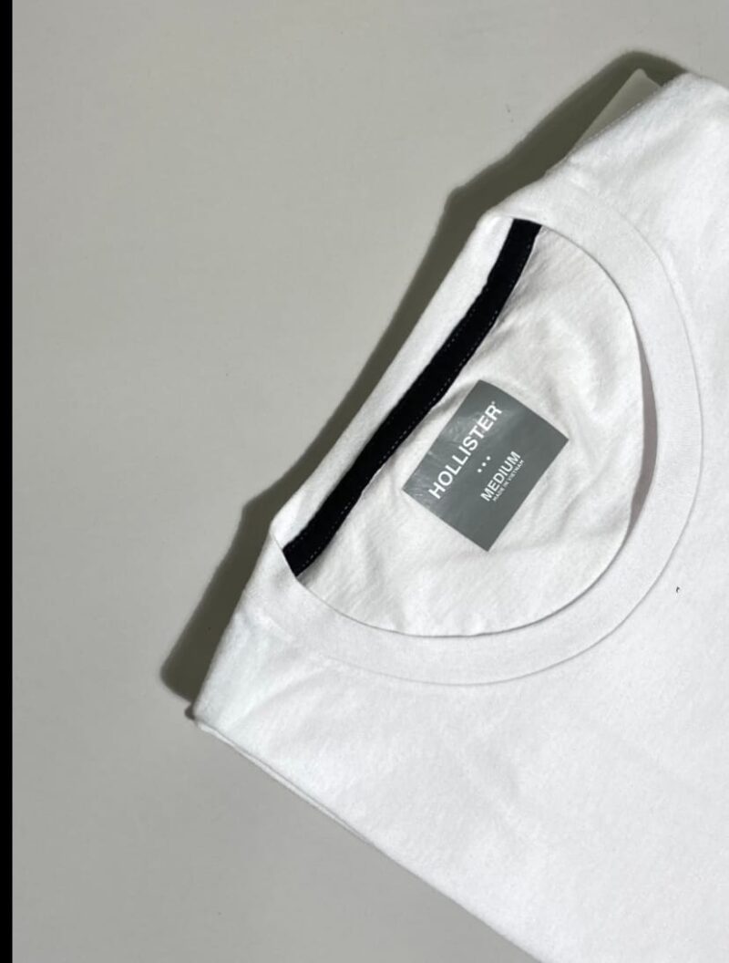 Camiseta lisa manga larga