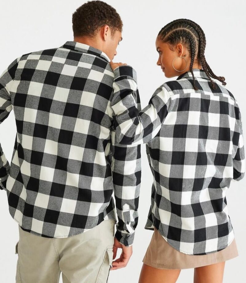 Camisa de cuadros escosesa