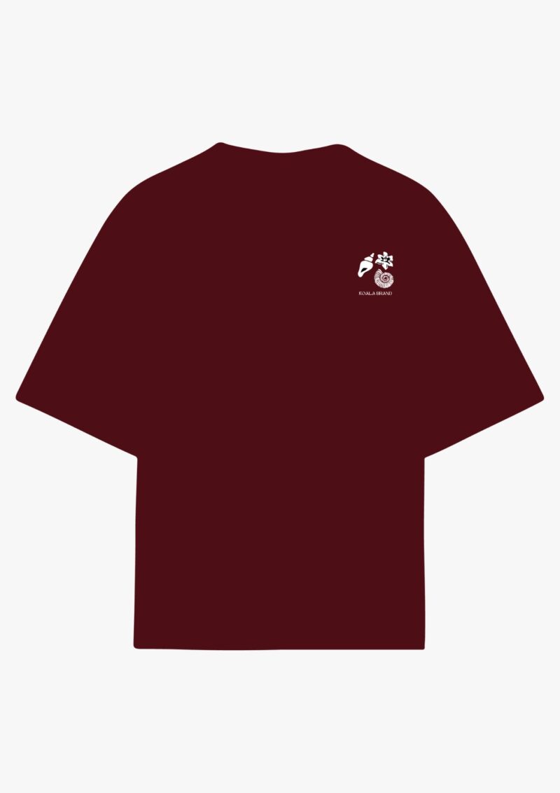 Tropical Rojo Vino Classic Oversized Koala