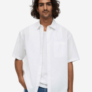 Camisa Relaxed fit H&M