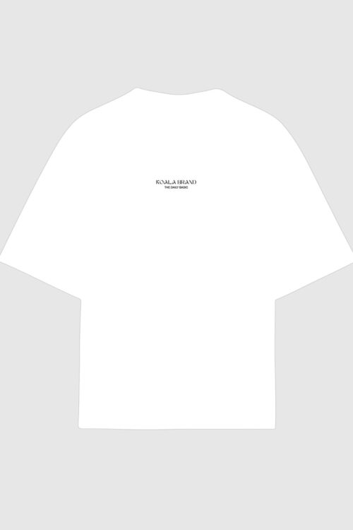 Basic Blanco Vintage Oversized Koala