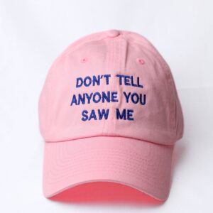 Don't tell pink koala cap