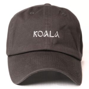 Gorra Koala Gris Oscuro