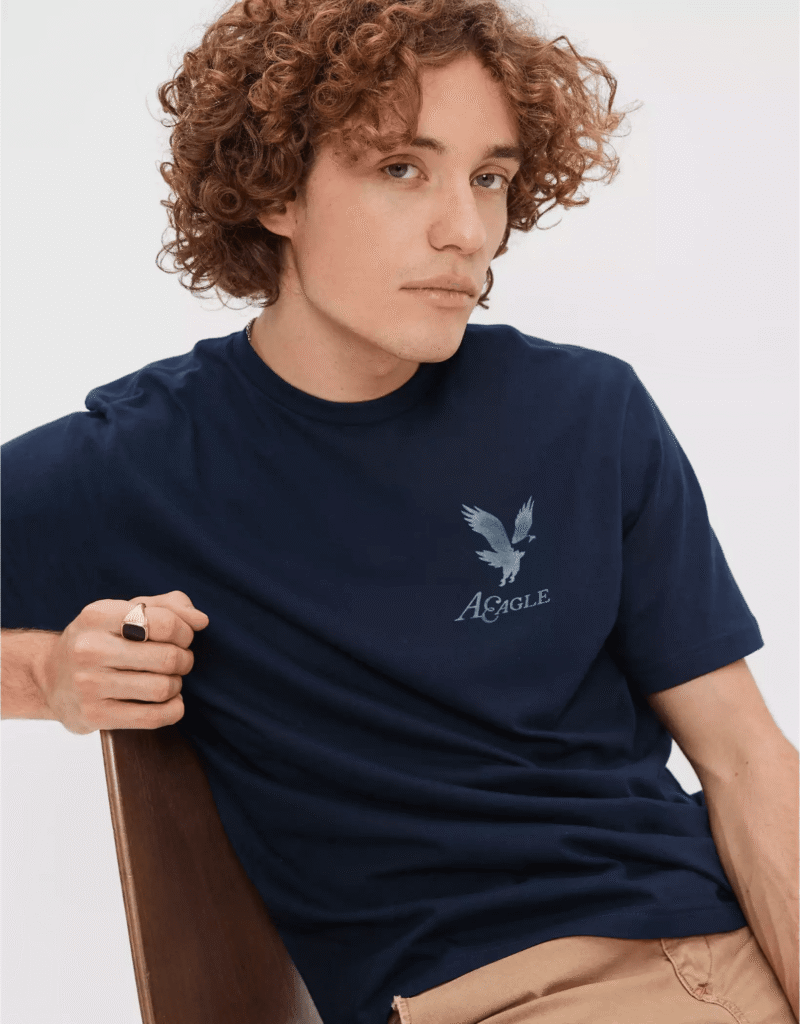 Camiseta con logo AE