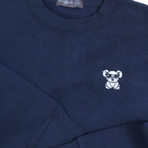 Suéter Premium Azul Marino Cuello Redondo Koala