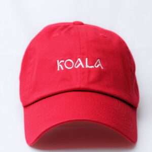 Gorra roja básica Koala