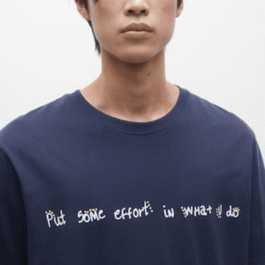 Camiseta oversized P&B