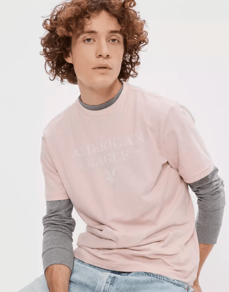 Camiseta con logo AE