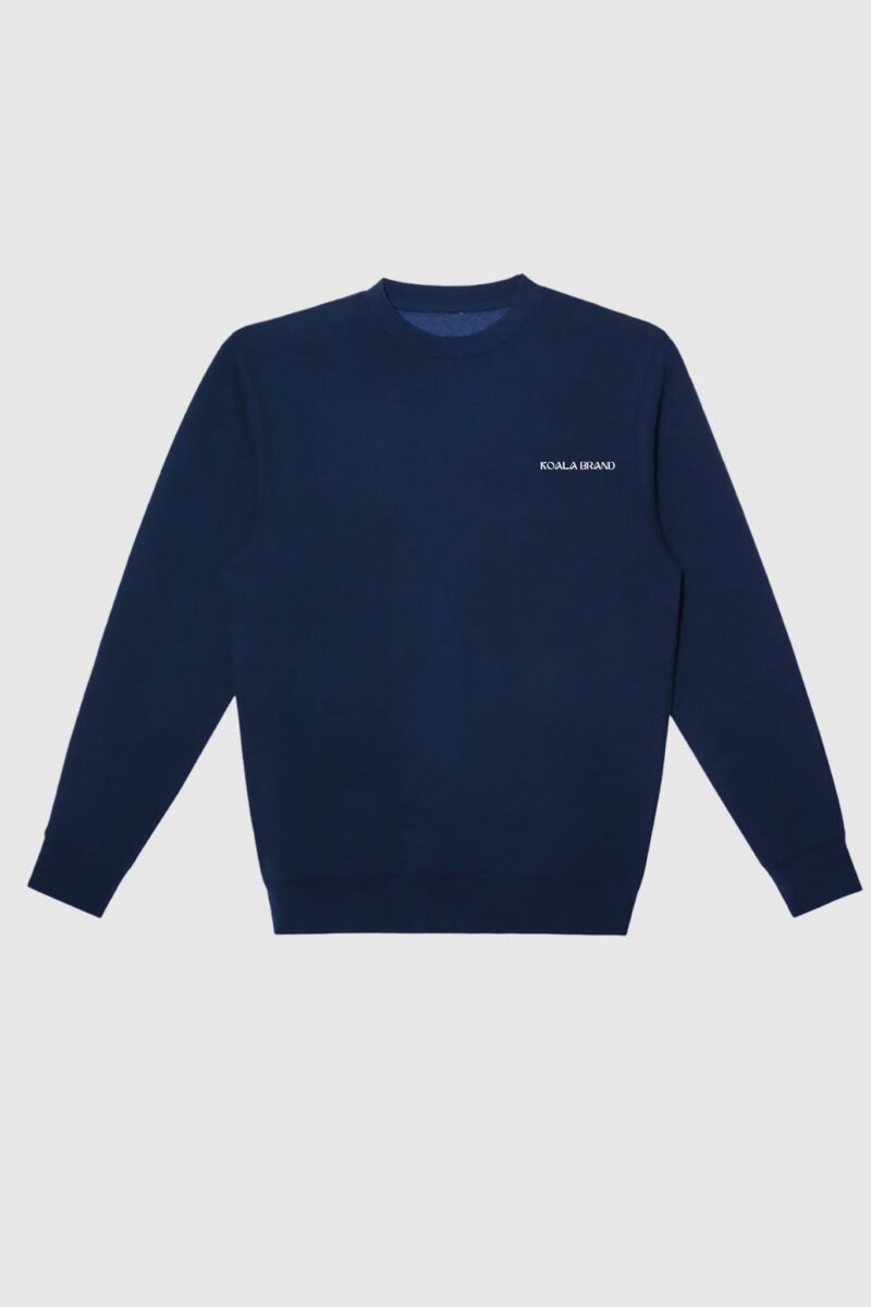 Suéter Premium Azul Marino Cuello Redondo Koala