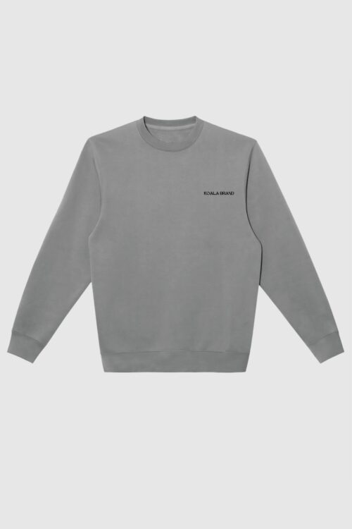 Suéter Premium Gris Cuello Redondo Koala