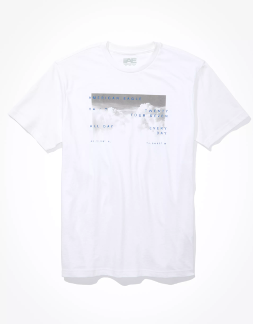 Camiseta con estampa AE