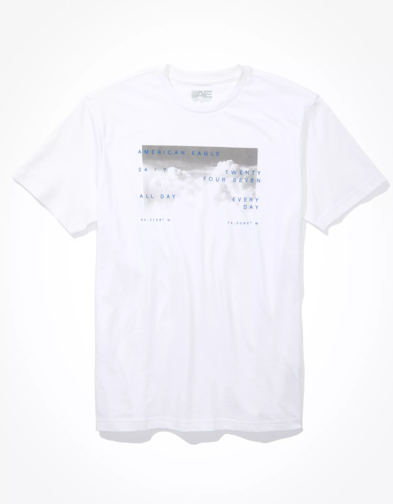 Camiseta con estampa AE