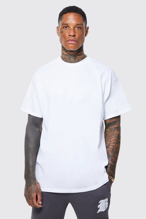 Camiseta oversized MAN