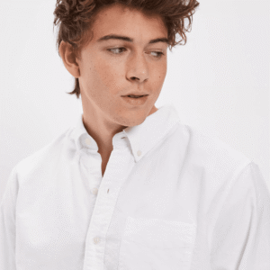Camisa oxford con botones AE