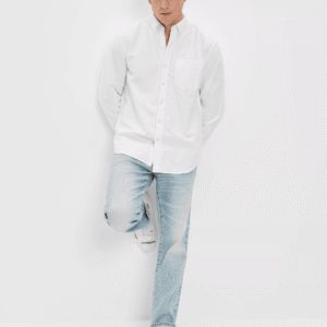 Camisa oxford con botones AE