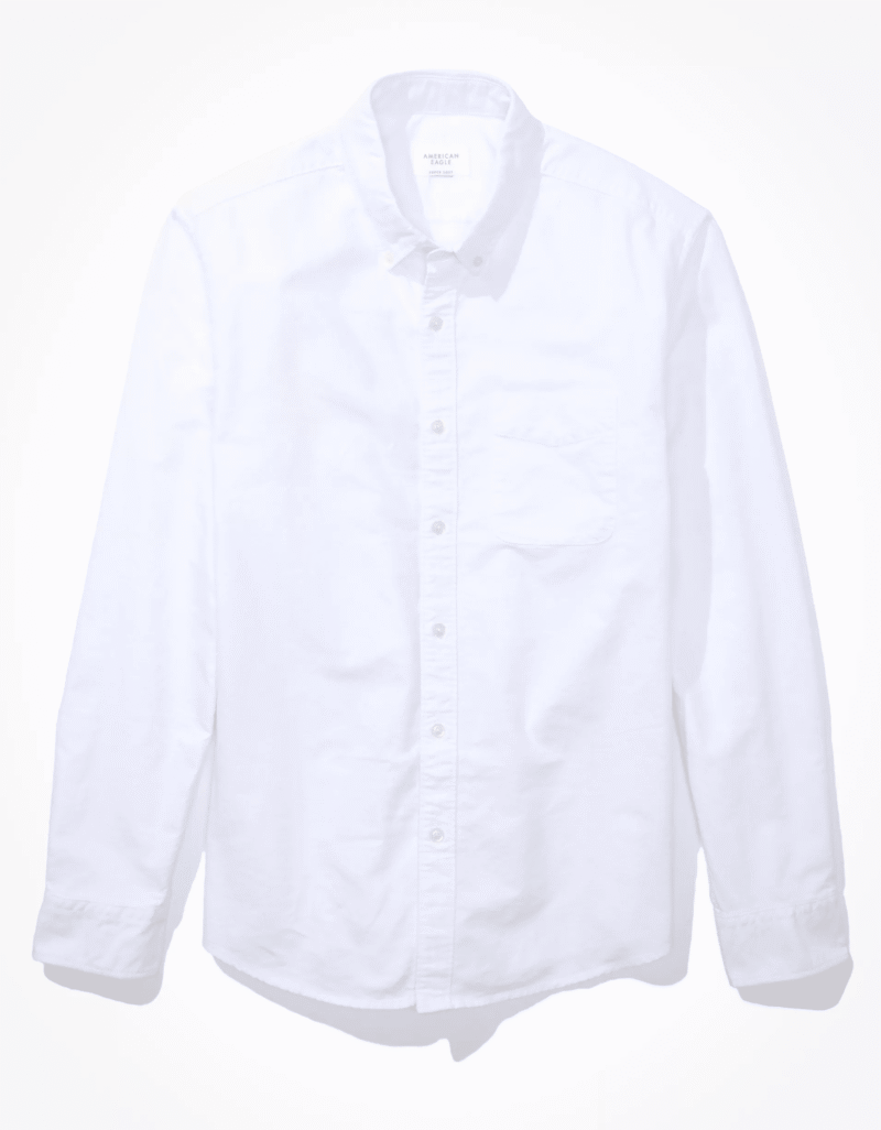 Camisa oxford con botones AE