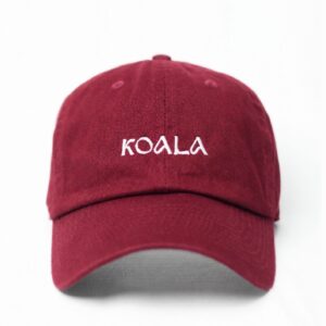 Gorra Koala Rojo Vino