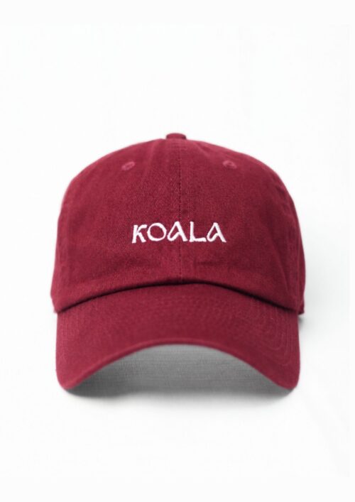 Gorra Koala Rojo Vino