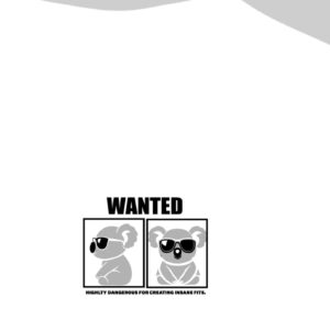 Wanted Blanco Vintage Oversized Koala