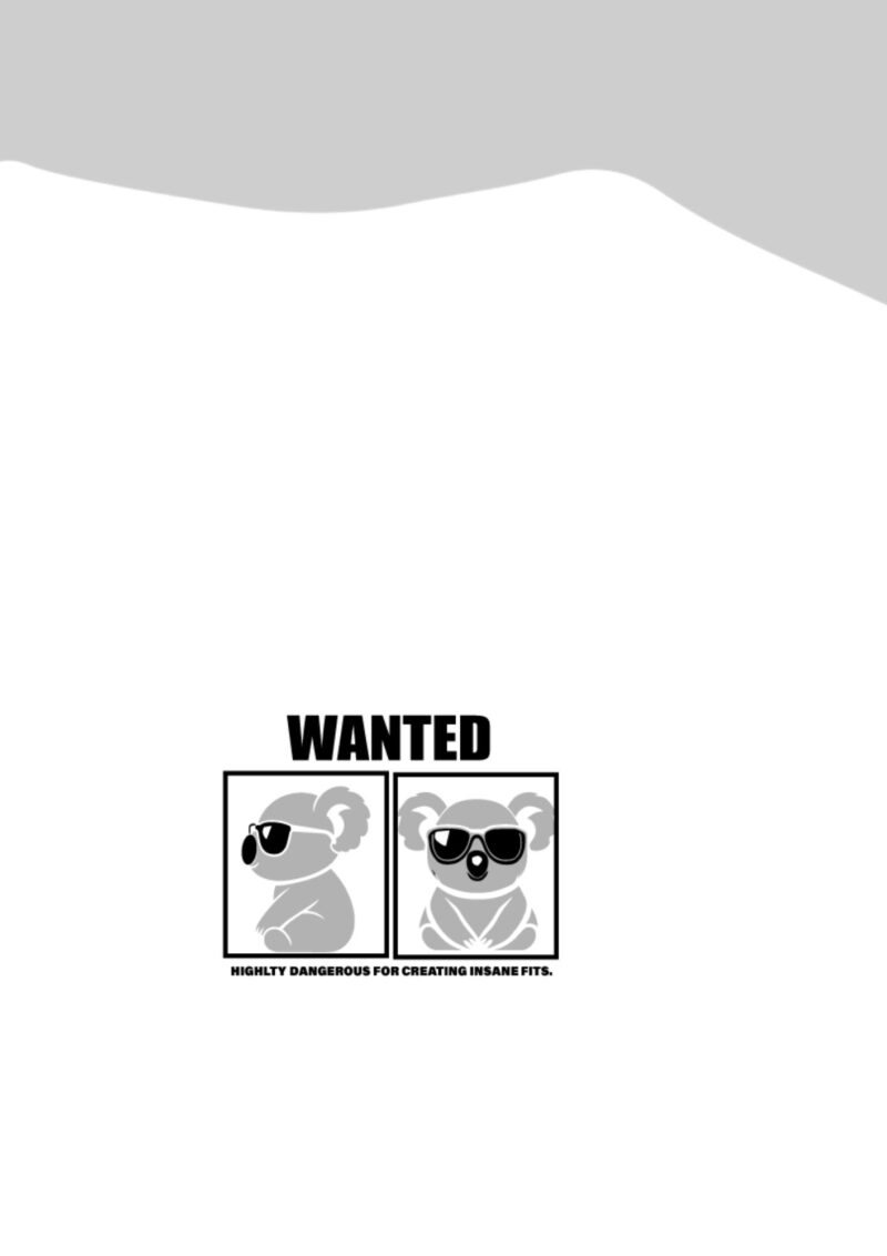 Wanted Blanco Vintage Oversized Koala