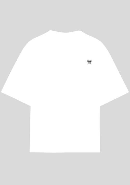 ICN-BOR-BLA-CLP Icon Bordado Blanco Clásica Premium Oversized Koala