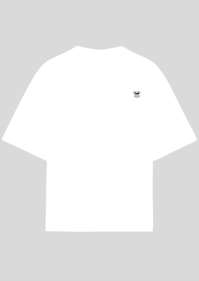 Icon Bordado Blanco Clásica Premium Oversized Koala