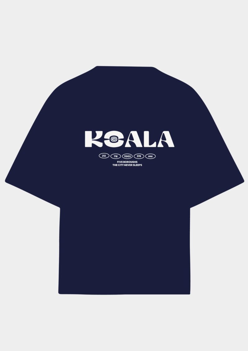 Koala Azul Marino Clásica Premium Oversized Koala