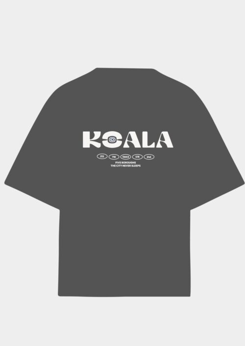 Koala Gris Oscuro Clásica Premium Oversized Koala