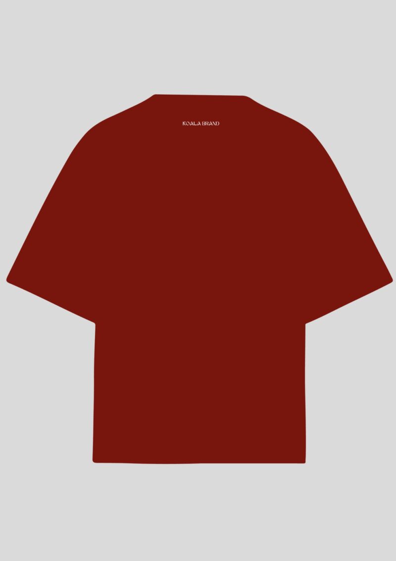 Overthinker Rojo Cherry Clásica Premium Oversized Koala