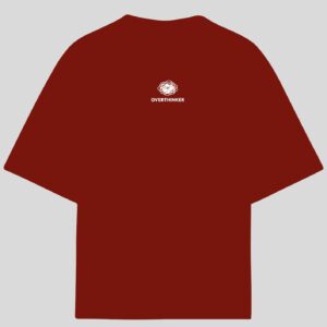 Overthinker Rojo Cherry Clásica Premium Oversized Koala