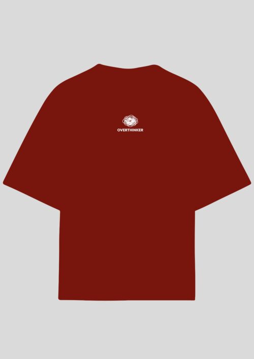 OVE-ROC-CLP Overthinker Rojo Cherry Clásica Premium Oversized Koala