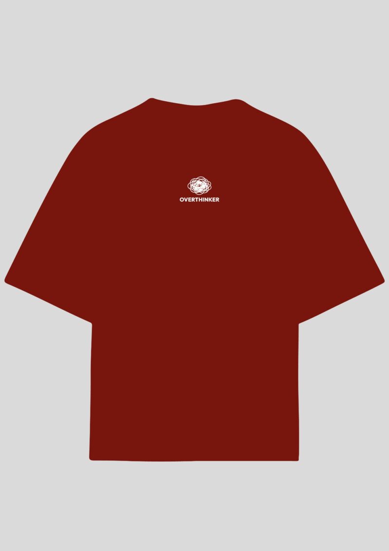 Overthinker Rojo Cherry Clásica Premium Oversized Koala