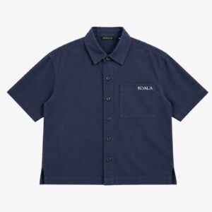 CAM-AZM-BOR Camisa boxy Premium Oversized Koala