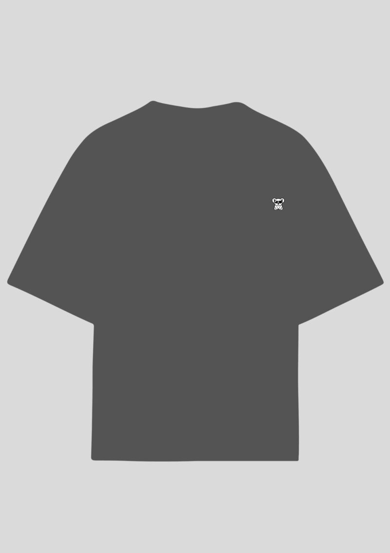 ICN-GRO-BOR Icon Bordado Gris Oscuro Clásica Premium Oversized Koala