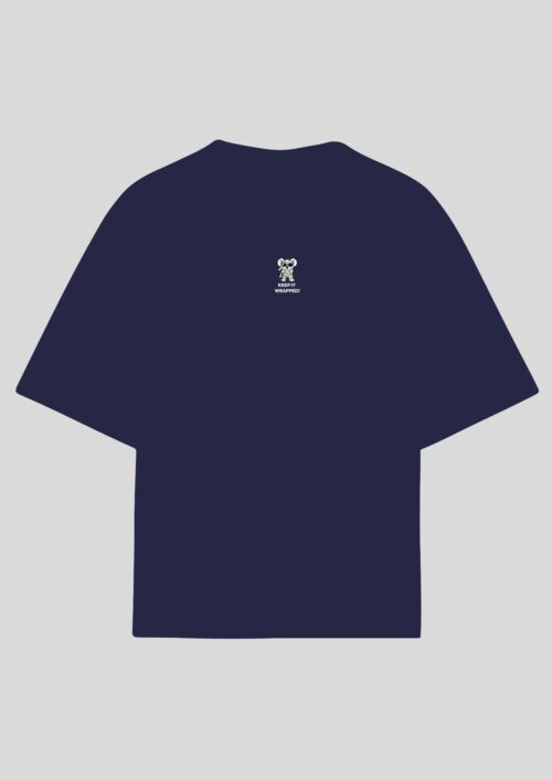 MOM-AZM-CLP Momia Azul Marino Clásica Oversized Koala